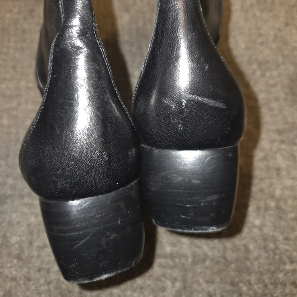 Vintage Cole Haan Womens Boots Sz 10 Mid Calf Leather - Picture 3 of 8